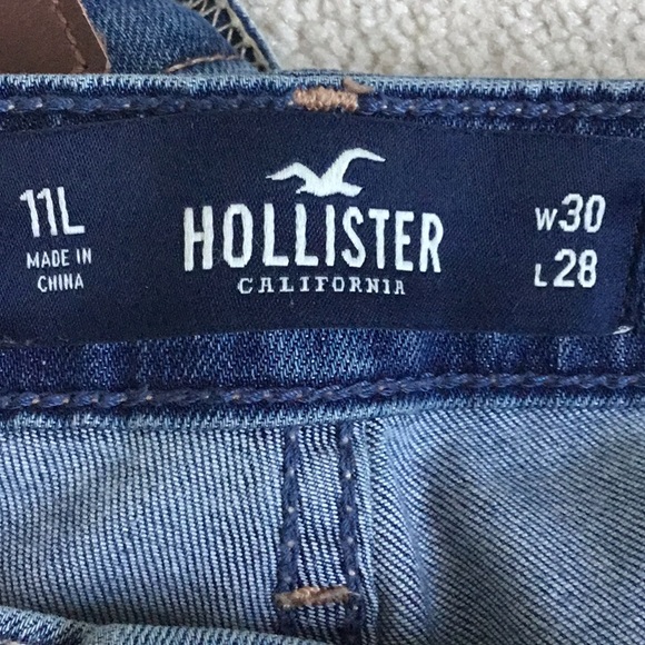 High rise super skinny crop Hollister jeans - Picture 4 of 4